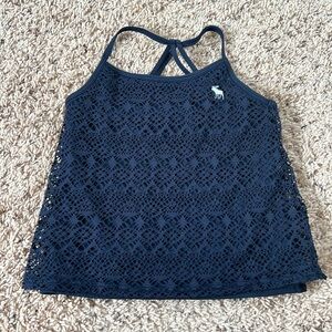 Abercrombie Kids Lace Swim Tankini Top size 7/8